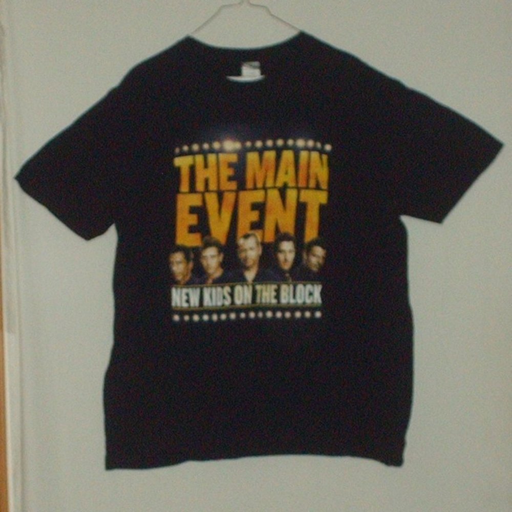 New Kids On The Block The Main Event T-shirt
